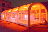 Plato 0,65 mm Nadmuchiwany namiot oświetleniowy LED Wysadź dom na imprezę
