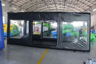 Niestandardowy, przezroczysty, nadmuchiwany namiot kapsułowy z PVC o wymiarach 6 m na 4 m