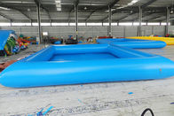 Kwadratowy kształt nadmuchiwany basen 0,65 m do gier z piłką wodną na świeżym powietrzu