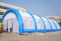 Nadmuchiwany tunel / PVC Odkryty nadmuchiwany namiot imprezowy / namiot w kształcie nadmuchiwanego łuku