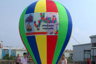 Niestandardowe nadmuchiwane balony reklamowe Rainbow Giant na imprezy promocyjne