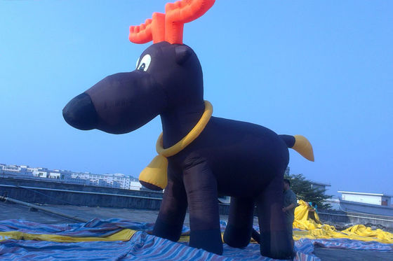 Oxford Cloth Inflatable David &#39;s Deer Tree Piękny brązowy ścieg podwójny