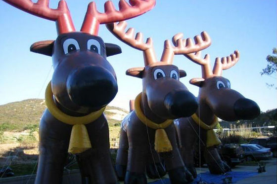 Oxford Cloth Inflatable David &#39;s Deer Tree Piękny brązowy ścieg podwójny