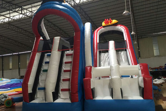 Kids Play Roller Coaster Dmuchana zjeżdżalnia, dmuchana zjeżdżalnia parku rozrywki