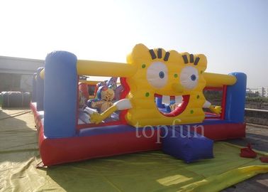 Outdoor commercial Nadmuchiwany park rozrywki, nadmuchiwany plac zabaw, nadmuchiwany park rozrywki