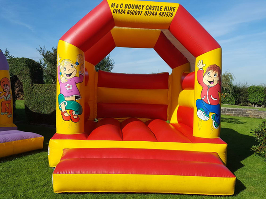 10ft x 12ft nadmuchiwany zamek bramkarza Red Party Jumping House