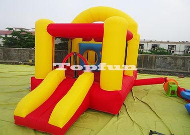 Commercial Bouncy Houses / 13ft Kids Modular Bounce Rooms ze zjeżdżalnią