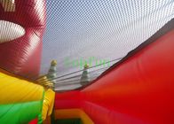 0,45 - 0,55 mm PVC nadmuchiwany park rozrywki Slide Unti - zerwany