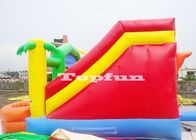 20 stóp Inflatable Jumping Castle Cartoon Bouncer Z Slide Ball Pond