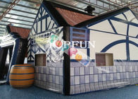 8m PVC Namiot imprezowy nadmuchiwany, składany stojak przenośny Namiot barowy