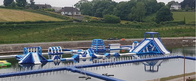 Dostosowane tor przeszkód Water Park Nadmuchiwane gry sportów wodnych