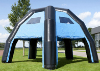 Reklama Nadmuchiwany namiot imprezowy Komercyjny czarny niebieski wodoodporny