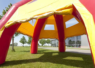 Kolorowy nadmuchiwany namiot reklamowy, nadmuchiwane schronisko na imprezy
