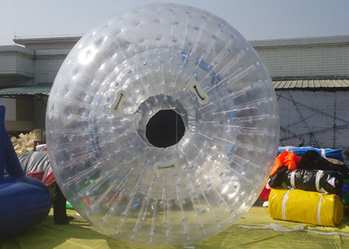 Odkryty nadmuchiwane wody Zorb Ball, nadmuchiwane Bubble Ball na plaży rozrywki toczenia