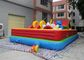 0.55 mm PVC Tarpaulin Outdoor Playground Inflatable Amusement Park Of Animal Theme